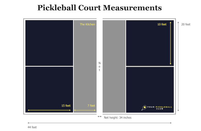 pickleball court